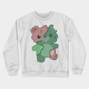 Zombie teddy bear Crewneck Sweatshirt